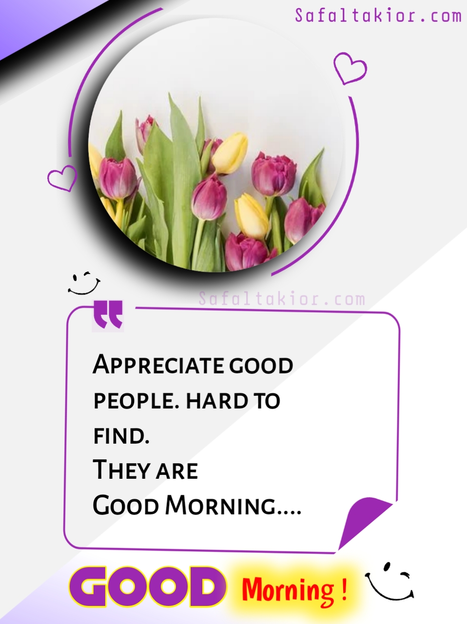 good morning flowers with messages