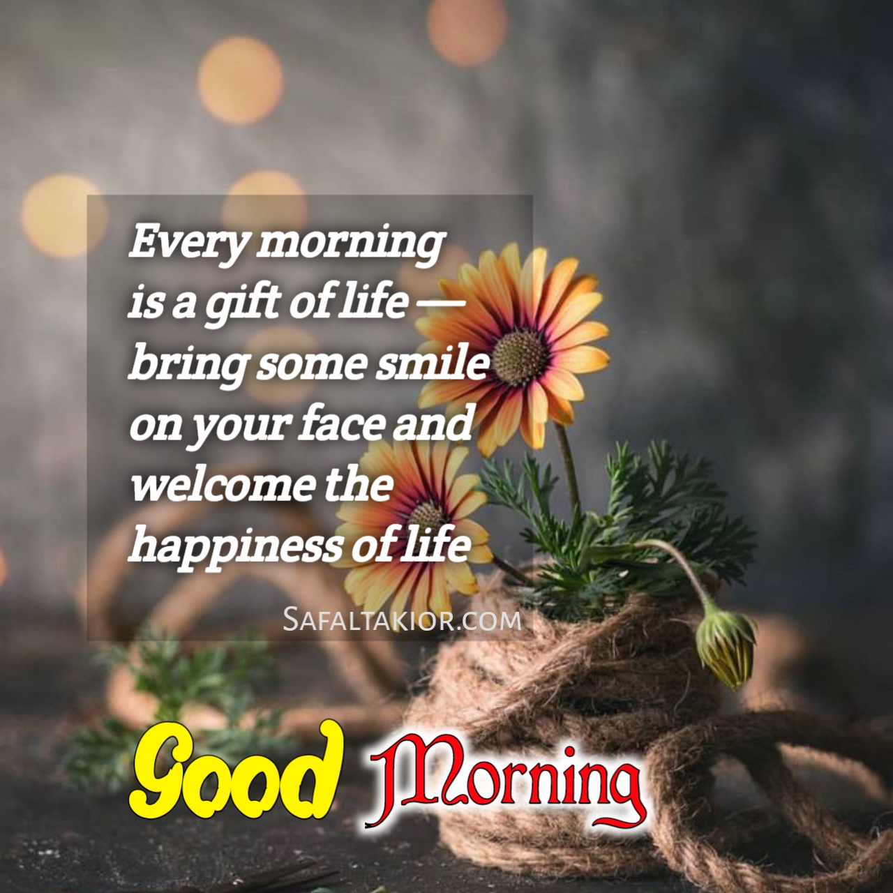 Beautiful 'Good Morning' Thoughts,Quotes &images Messages