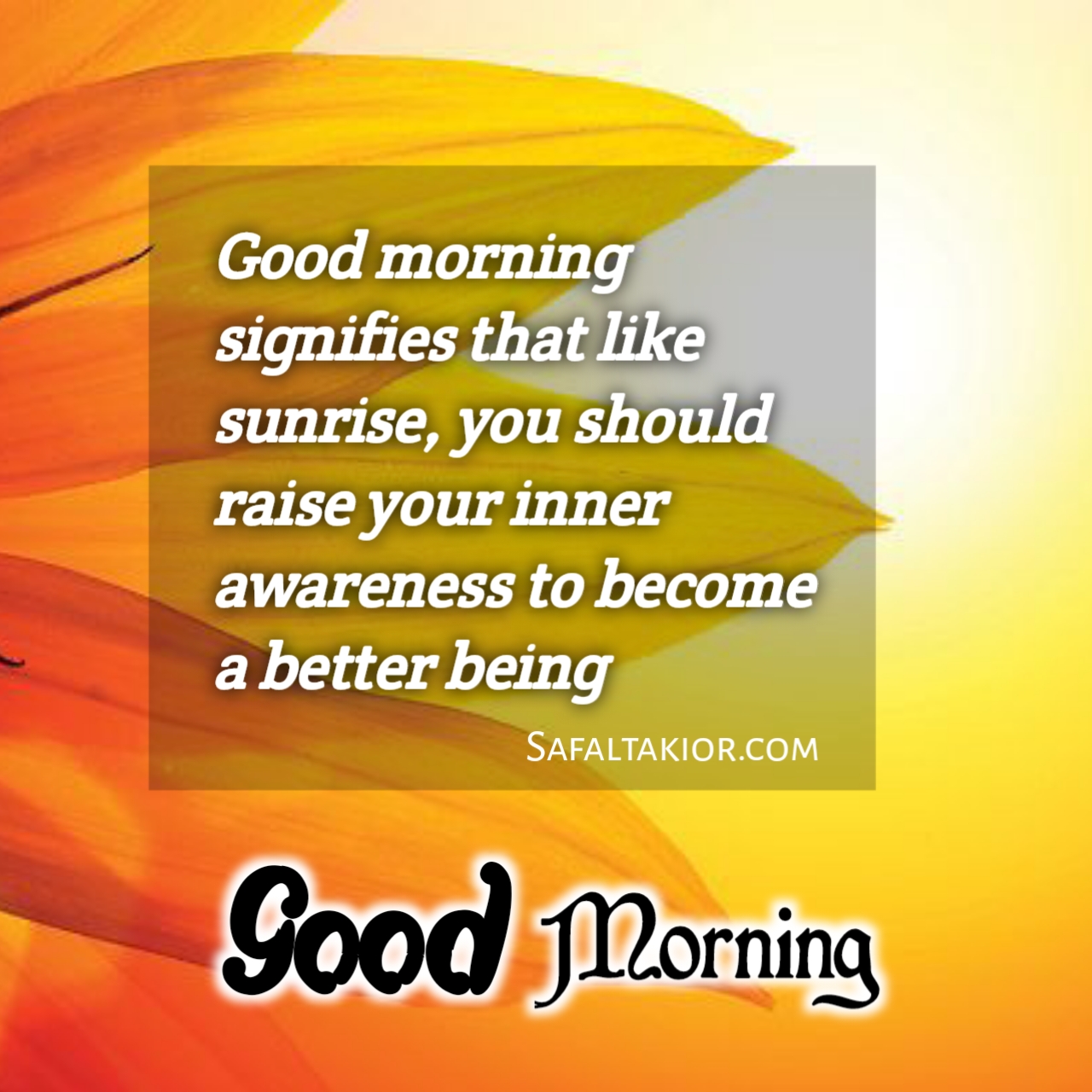 Beautiful 'Good Morning' Thoughts,Quotes &images Messages