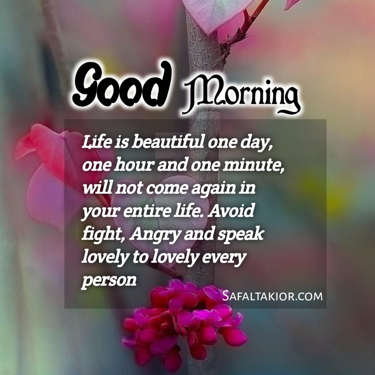 Beautiful 'Good Morning' Thoughts,Quotes &images Messages