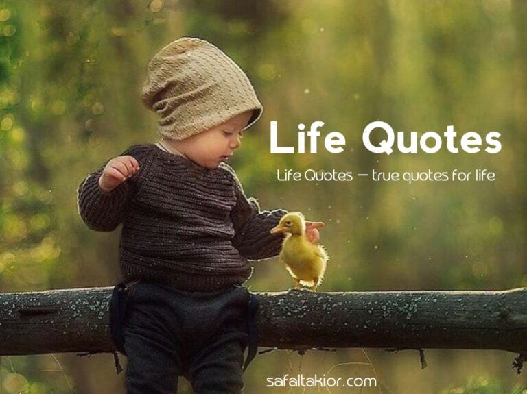 Life Quotes — true quotes for life