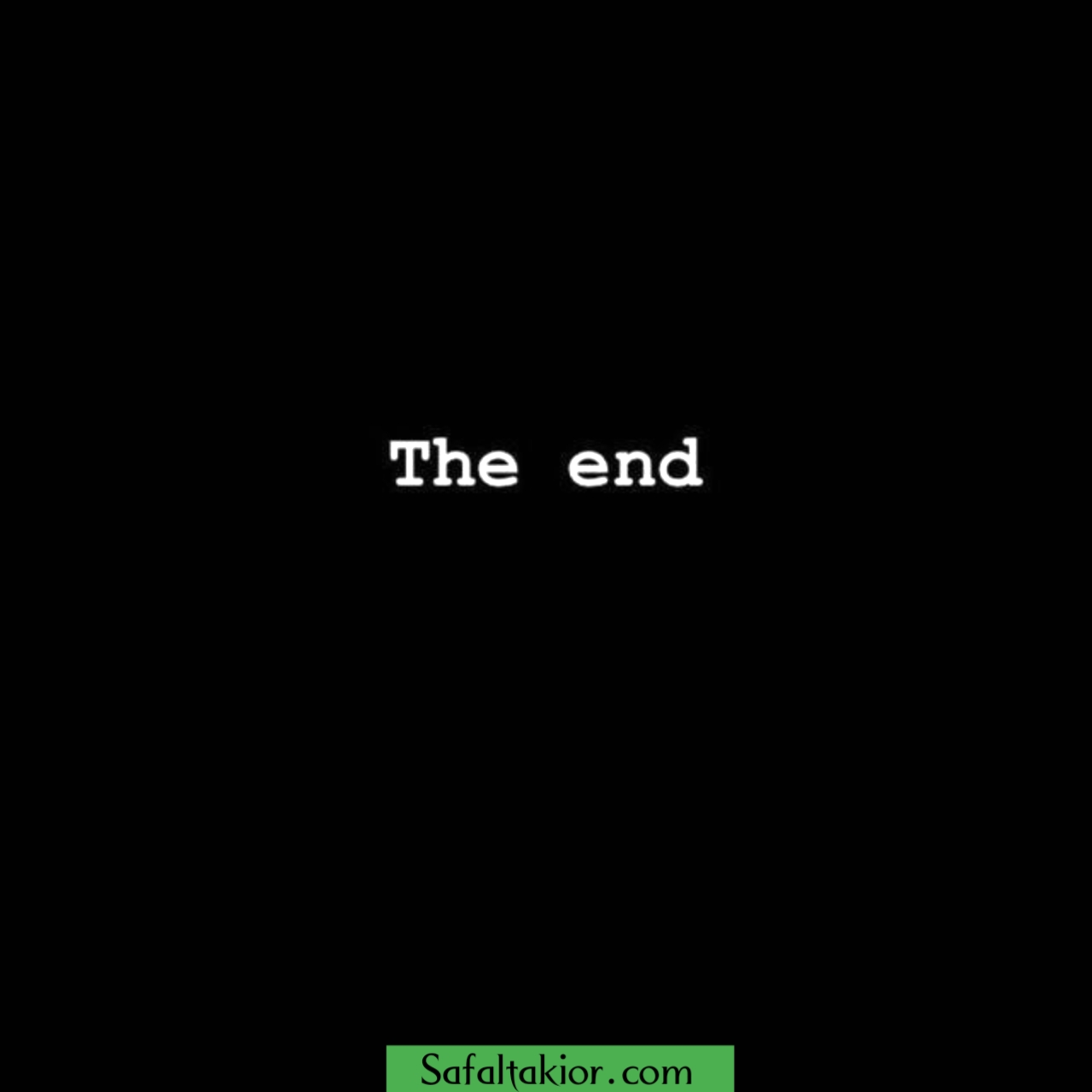 the end dp