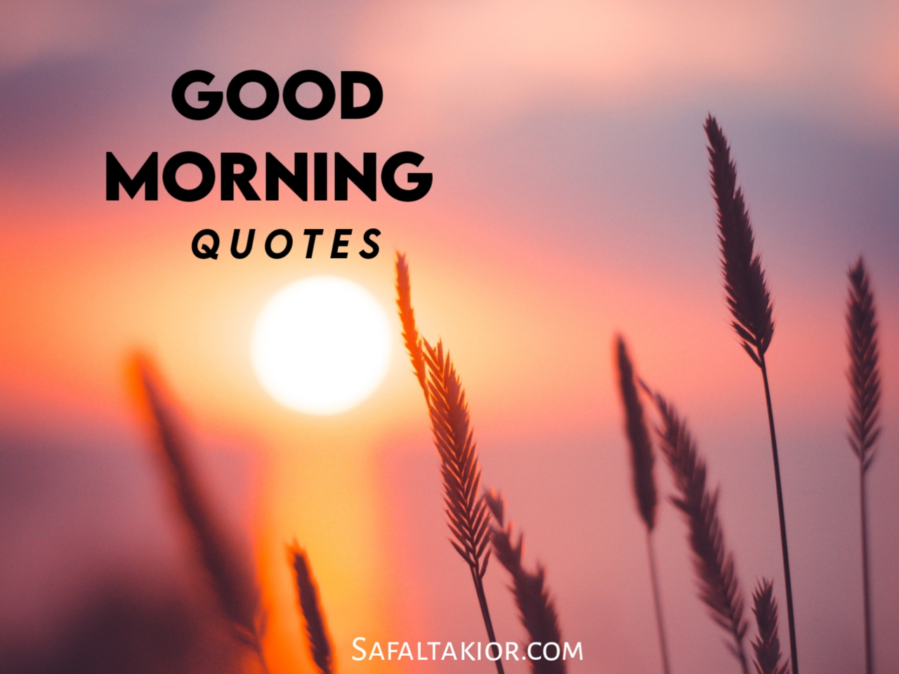 Good morning quotes