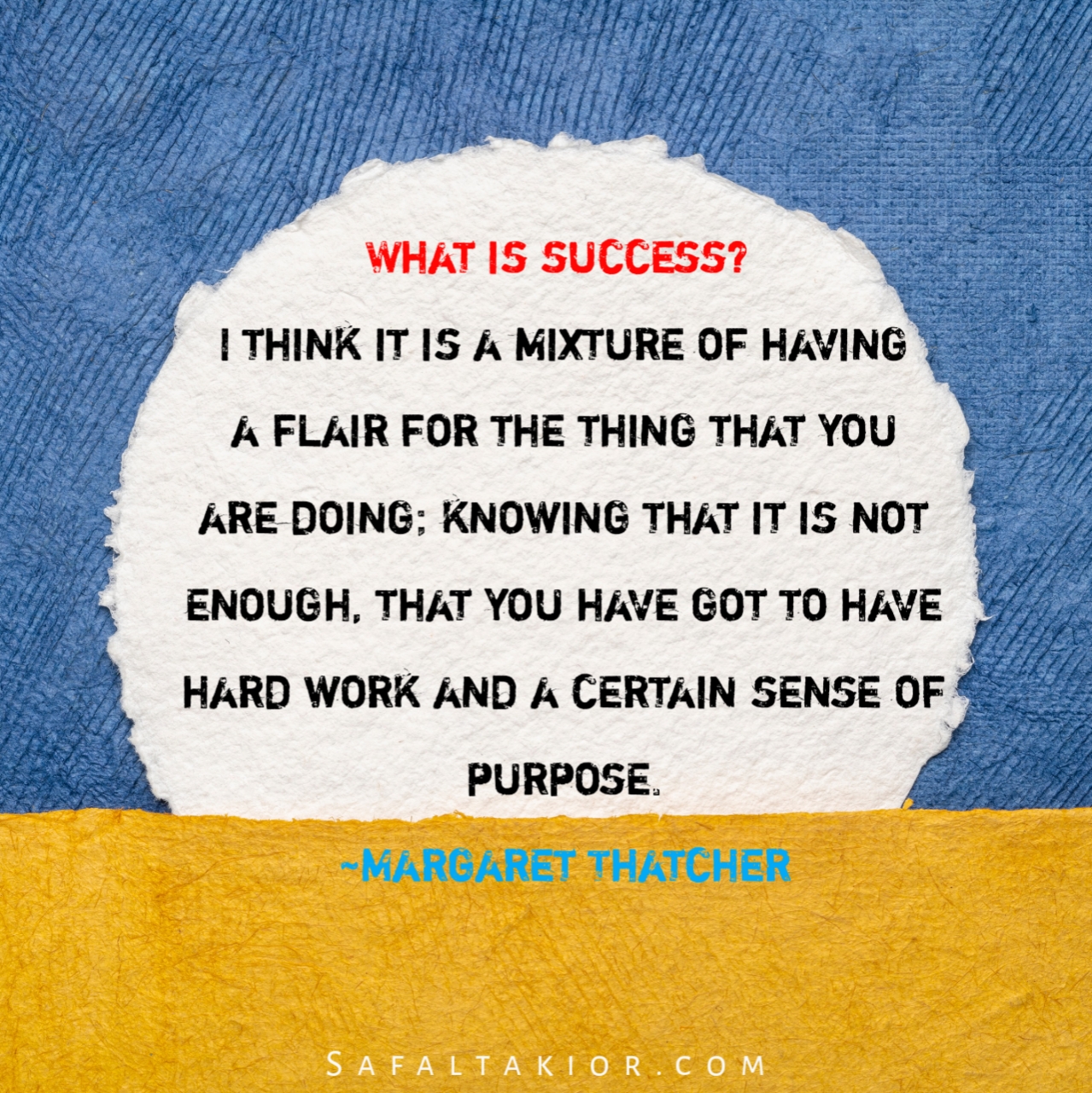 What is success 