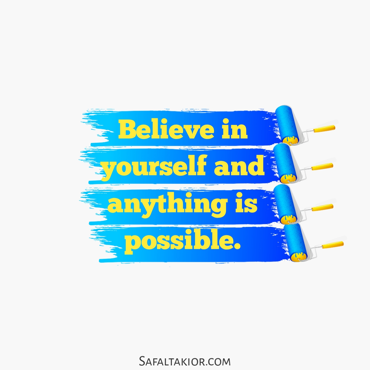 Believe in yourself success